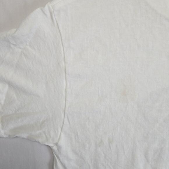 Vintage Boulevard Brewing Co Wheat Beer Shirt Beer Graphic Medium White Tee - Picture 7 of 9